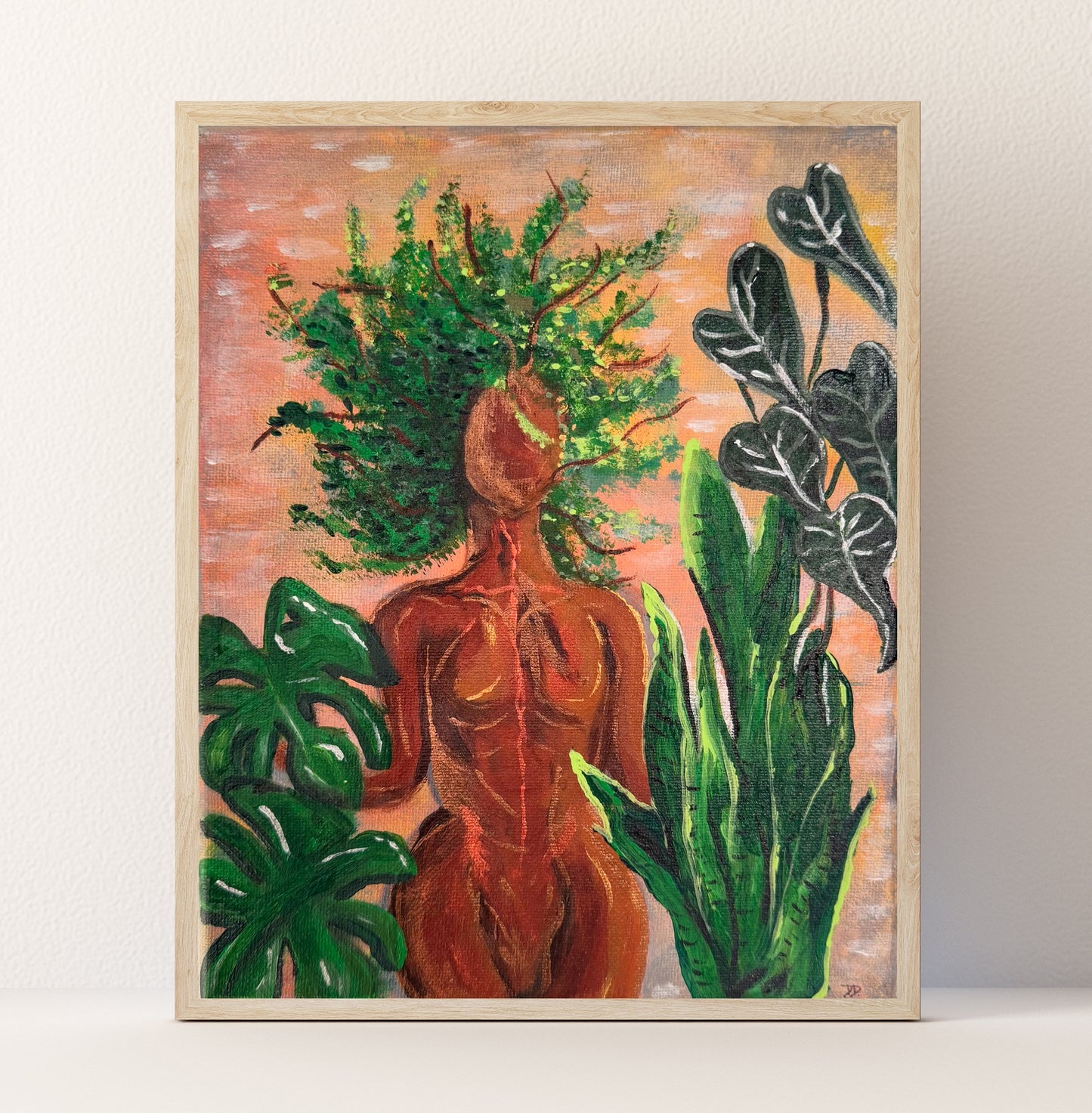 Plant Lady 8x10 Print