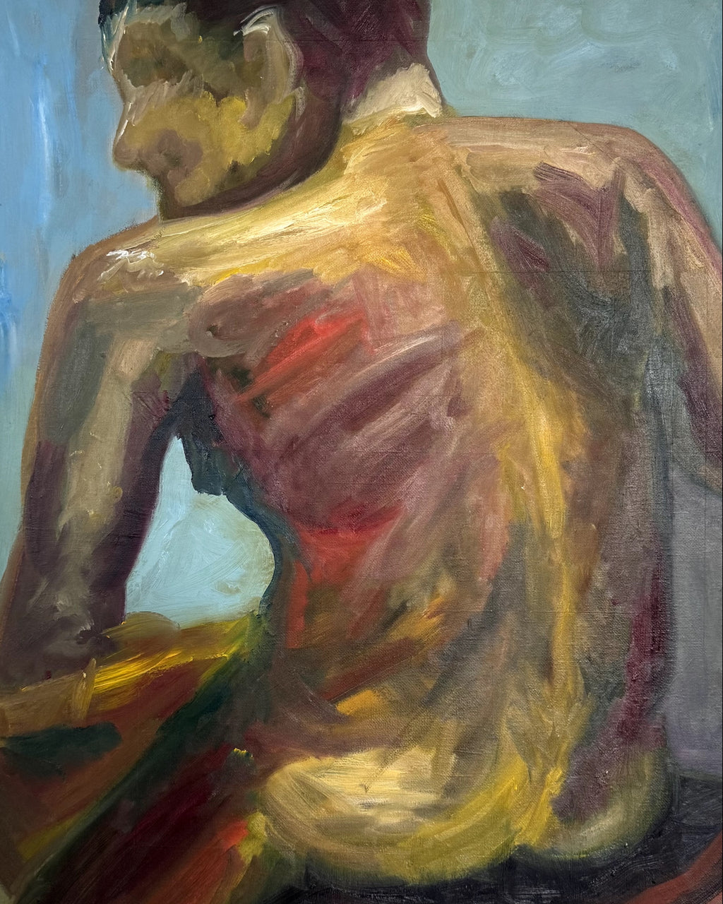 "Cansado" ORIGINAL oil on canvas