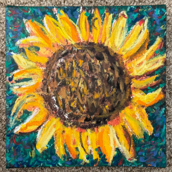 Girasol 8x8 Canvas Remarque
