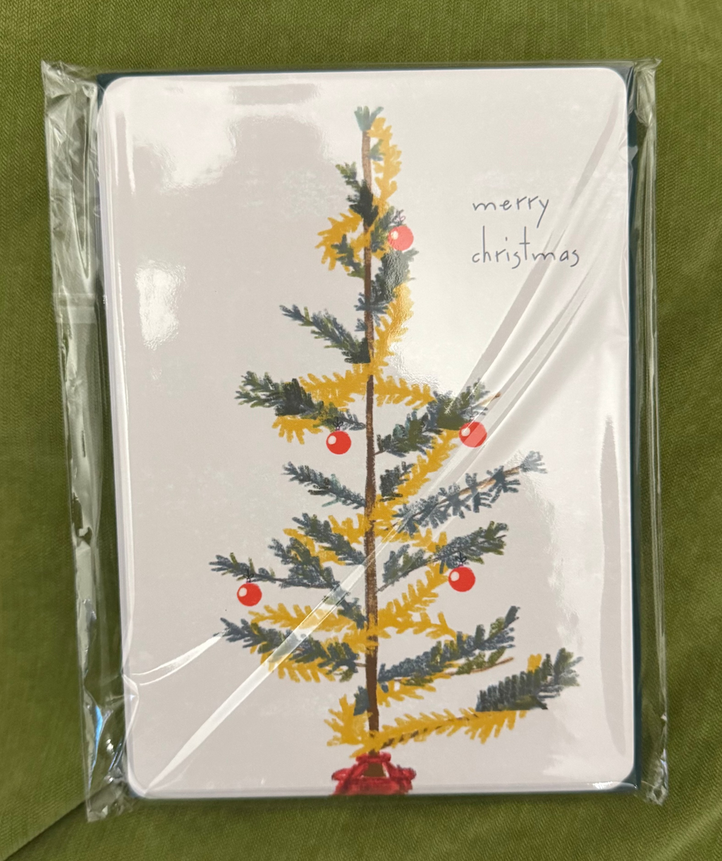 Tinsel Trees *Christmas* Card Set