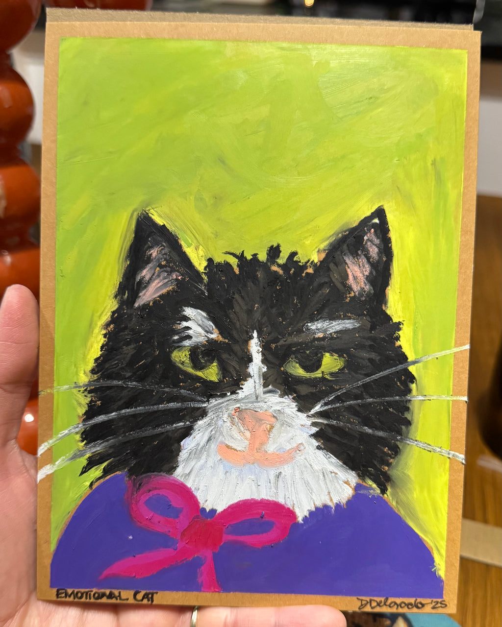 "Emotional Cat" Commission