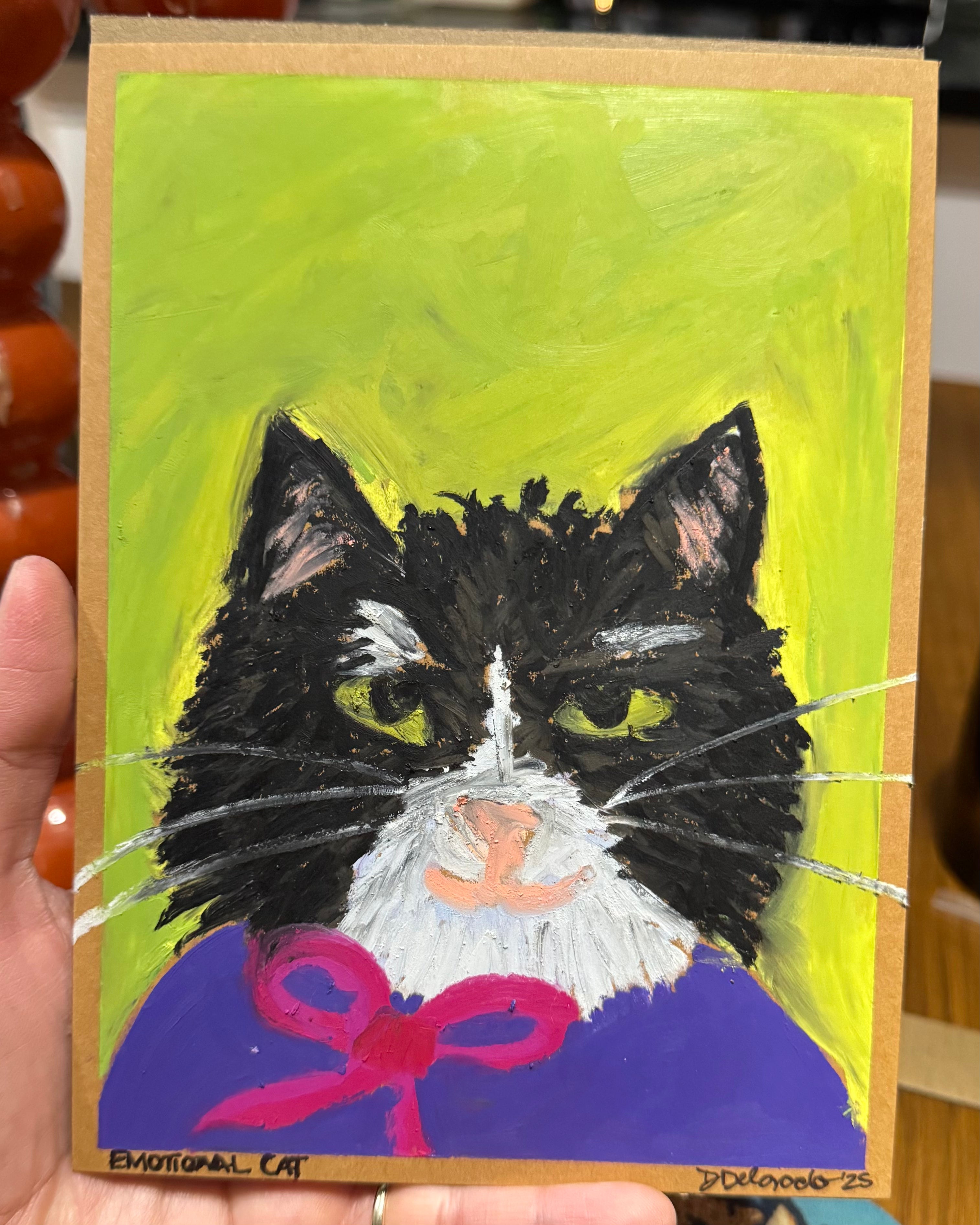 "Emotional Cat" Commission