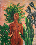 Plant Lady 8x10 Print