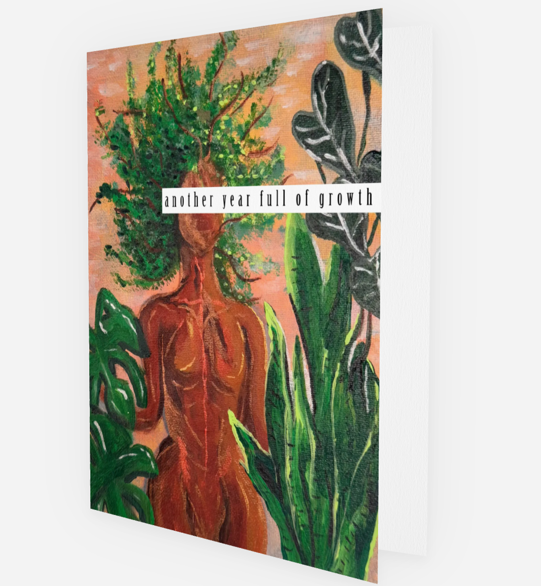 Greeting Card - Full of Growth