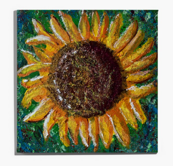 Girasol 8x8 Canvas Print