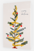 Tinsel Tree CHRISTMAS Card