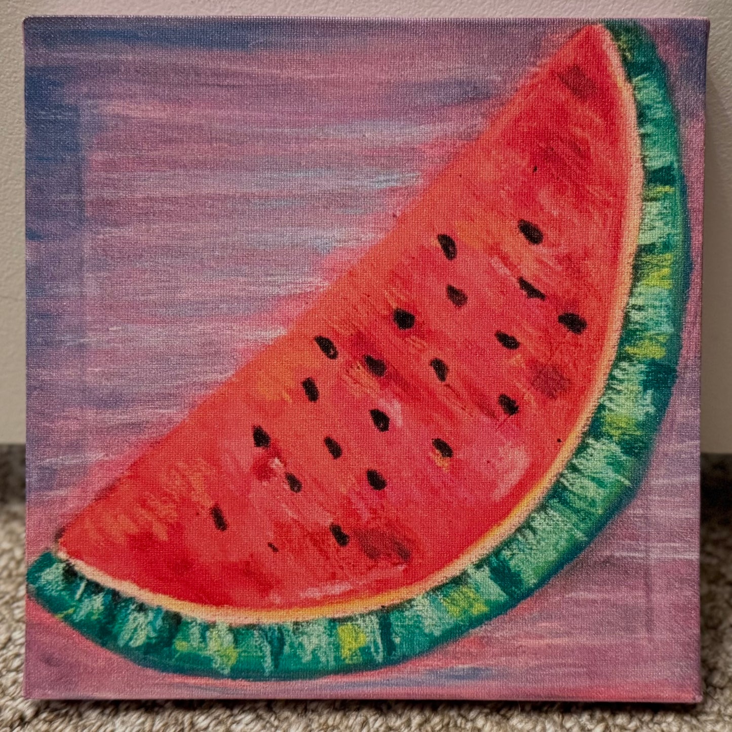 Sandilla (Watermelon) 8x8 Canvas Print